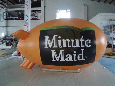 0.18mm PVC Helium Advertising Blimps Bespoke UV Productive Printing