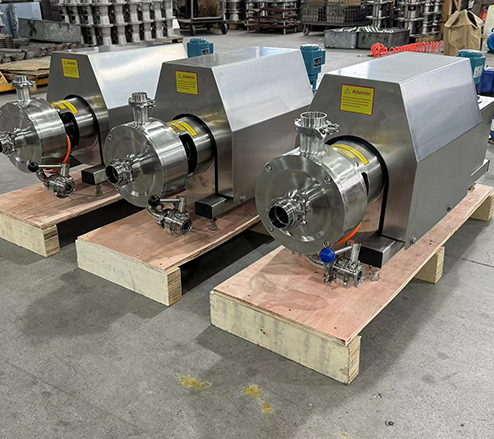 Inline High-Shear Emulsifying Pump