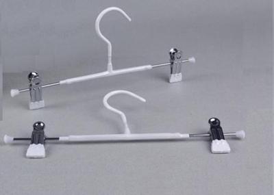 PVC Covered Length 305MM Clothing Store Hangers For Garment Pants