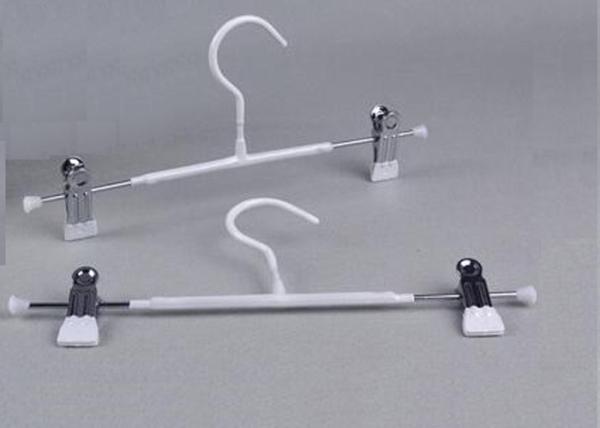 PVC Covered Length 305MM Clothing Store Hangers For Garment Pants
