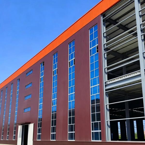 Fire-Retardant Windproof Seismic Resistant Multi-storey Steel Structure Building Prefab Office Tower Q235/Q355 Steel