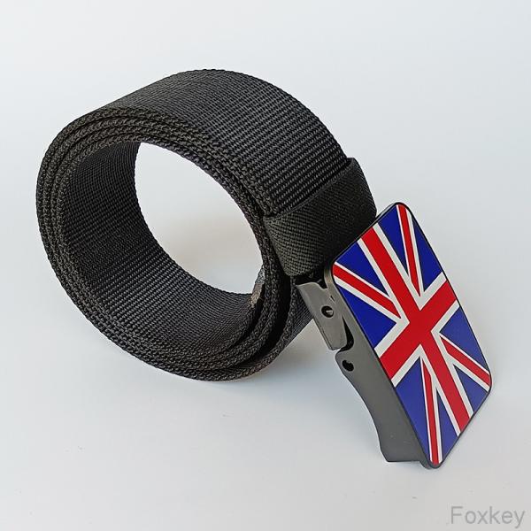 Plastic Mens Cool Custom Belt Buckles Creative Photo Print For Give Away Present