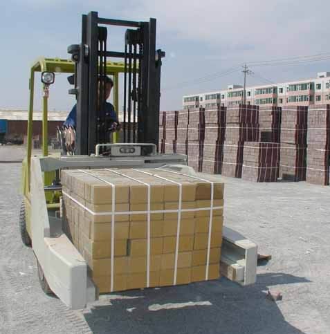 Abrazaderas de fijación con abrazadera confiables del bloque del acero de carbono de los accesorios de la carretilla elevadora con la longitud 1200m m del brazo