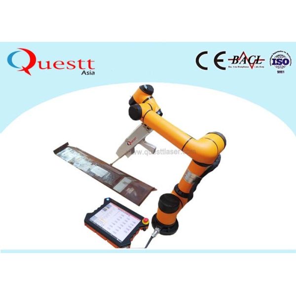6 Axis Robot 200W Automation Fiber Laser Cleaning Machine For Rust Removal