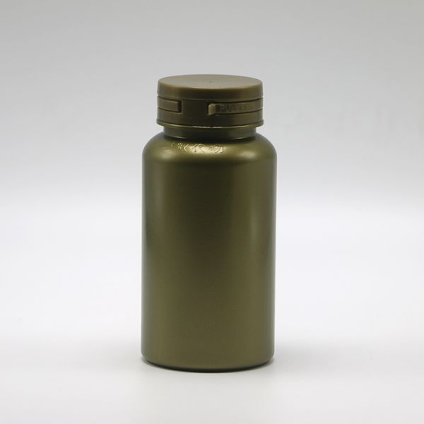 150 ml de PET vide en poudre solide en plastique bouteilles de médicaments chimiques avec bouchon à boucle