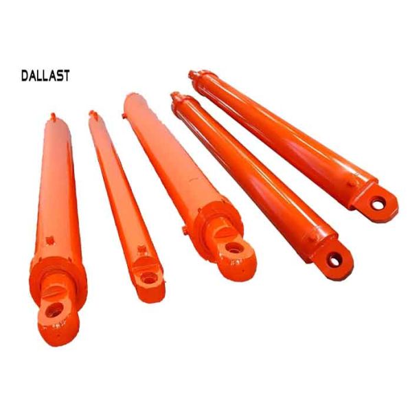 Movimiento largo Ram Chrome Rod Double Acting hidráulico del pequeño pistón para la construcción