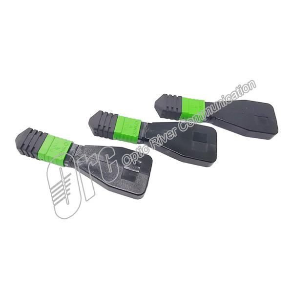 MPO Single Mode Fiber Optic Cable 12 Cores G652D With Green House
