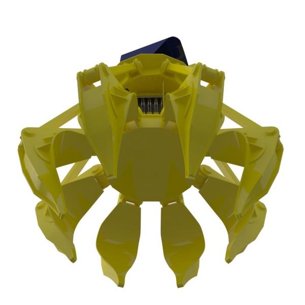 Low Factory Price China Manufacturer Wire Rope Orange Peel Grab Bucket