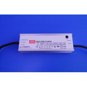 Электропитание СИД водоустойчивого водителя 120W Meanwell постоянн настоящее с алюминиевым случаем