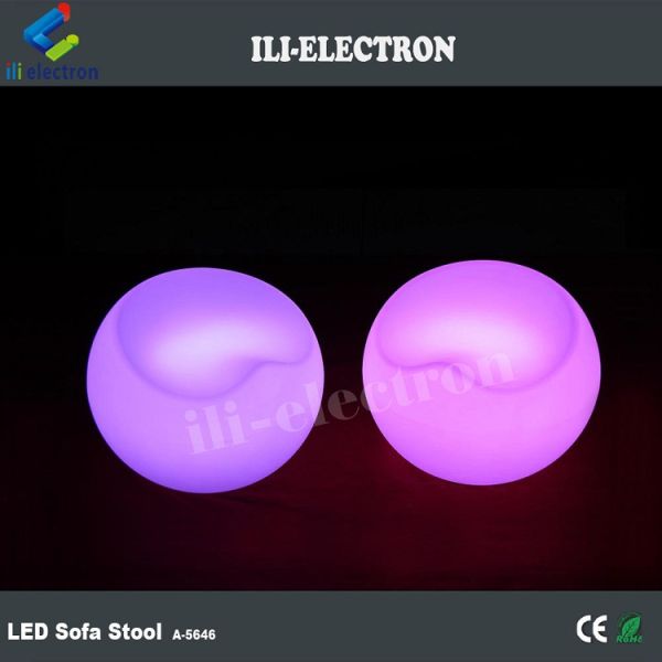 Commercial Plastic LED Lounge Furniture Modern Style For Event
