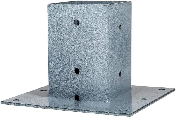 Sample Offered Oem Odm Metal Post Base Pergola Corner Bracket for 4x4 Wood Posts