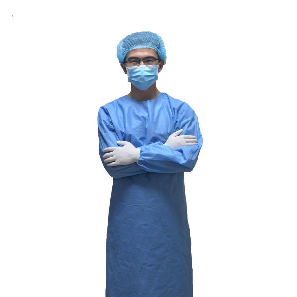 Fluid Resistant Antivirus Protective Disposable Isolation Gowns