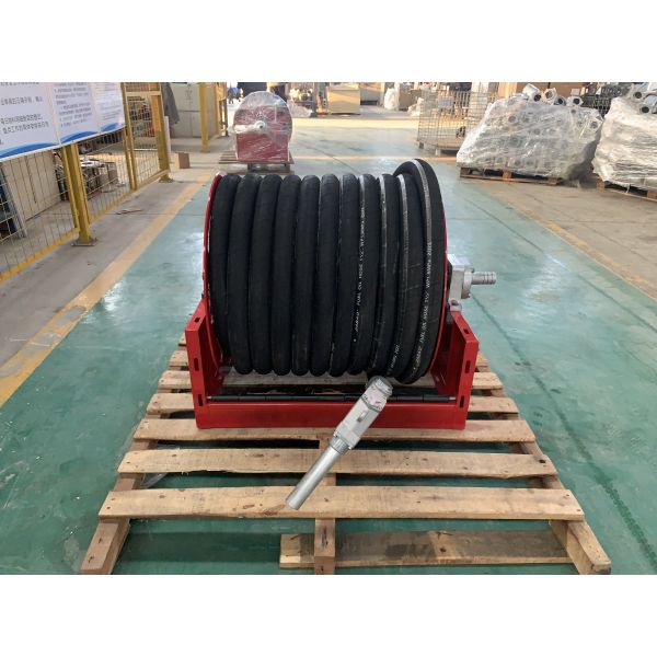 1.5-Inch 20-Meter Hose Reel for Oil Tankers Tool Customized Support OEM High Quility Home or Commercial