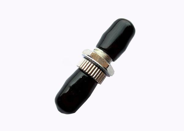 ST / UPC SM SX Fiber Optic Adapter With Metal Housing
