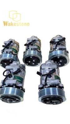 Compressor de ar condicionado de escavadeira de 24 V para Volvo 360 380