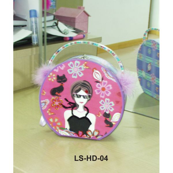 Round shape cosmetic packaging gift box