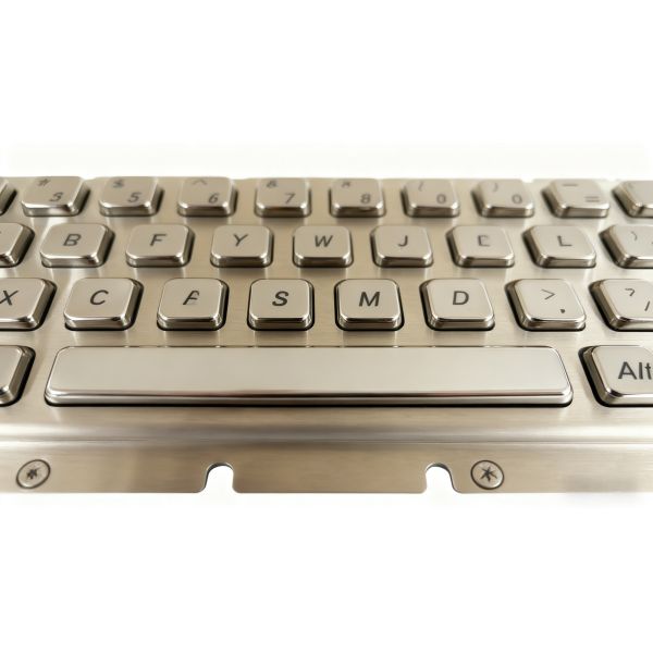 Cherry Keyswitch Water-proof Vandal-proof Panel-mount Industrial Keyboard With Trackball