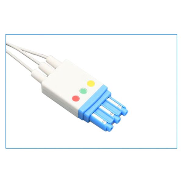 Newborn ECG Trunk Cable And Leads For Patient Monitor Compatible With M3000A 78352C Medical Consumables