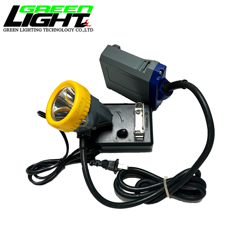 Corded Mining Head Lamp 15000 Lux Underground Mining Safety Helmet with Lamp Waterproof Lithium Ion Battery IP68