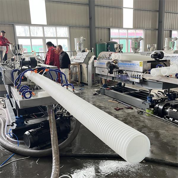 DWCPM-160 PP/HDPE 二重壁波形管製造設備