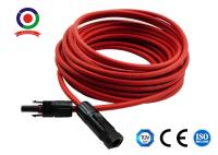 Cable de extensión solar 6m m solar del picovoltio 1000VDC del cable de alimentación del CE 4m m de H1Z2Z2-K TUV