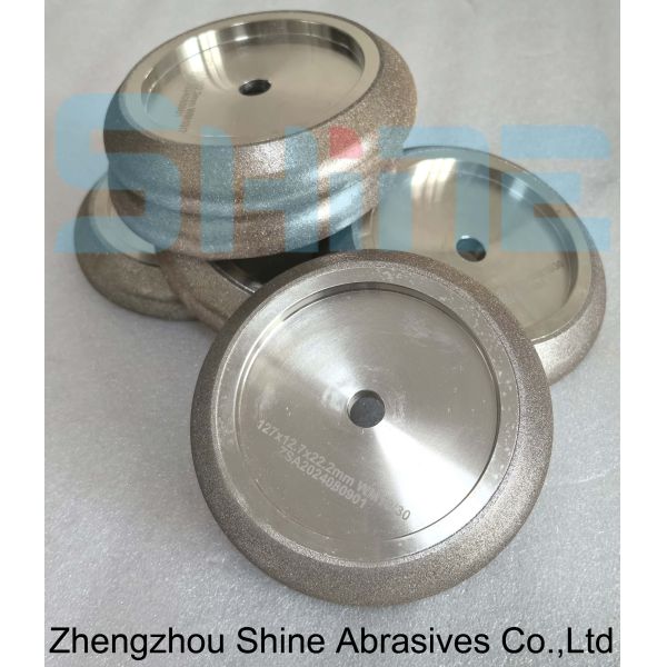 127mm Electroplated CBN Grinding Wheel For Band Saw Blade Sharpening 10/30