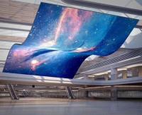 P2.5 Pantalla LED ultra delgada y flexible Pantalla LED adhesiva y suave