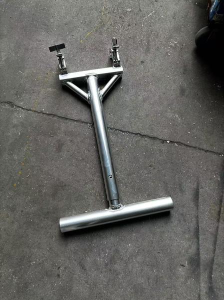 Base de support en fer et acier pour accessoire de treillis de scène en alliage d'aluminium, plaque de base carrée