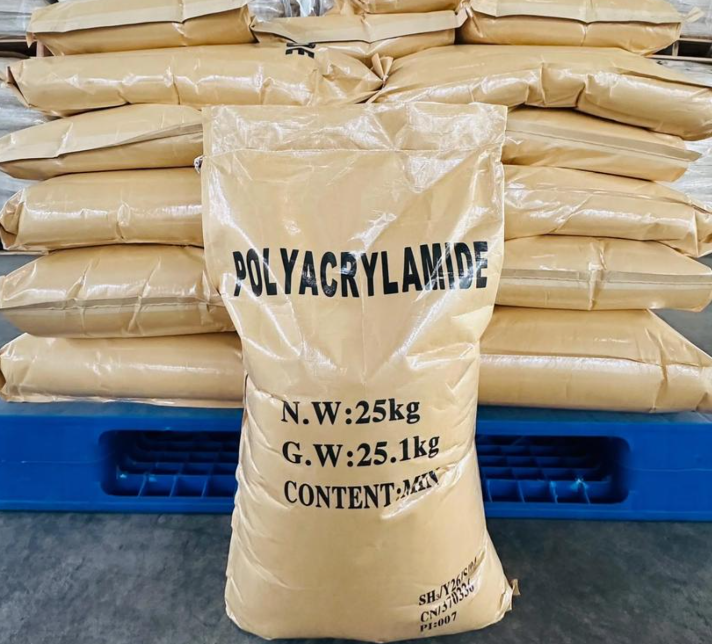 Plastic Processing Industry Effluent Sludge Dewatering Polymer Cationic Polyacrylamide Oyipolymer