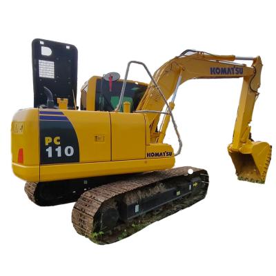 PC110 Equipamento de escavadeira usado Komatsu 11 toneladas para construção de minas