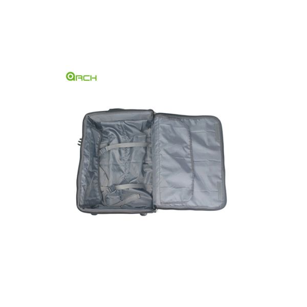 Rolling Luggage Bag Wheeled Duffle with One Big Front Pocket
