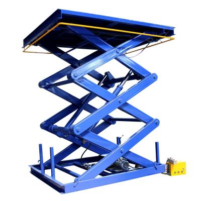 2m 3m 4m 5m Electric Scissor Lift Aerial Work Platform For Warehouse Use