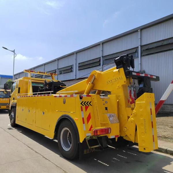 FOTON 4x2 Wrecker Truck 8 Tons Dragging Towing Light Duty Wrecker Truck for Car Transportation Road-block