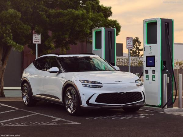 Genesis GV60 Upmarket All Electric Family Car com bateria de 76,4kwh 350Nm Of Torque Modelo Boost & Drift