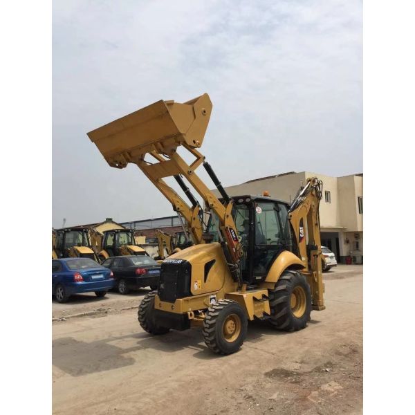 9TON Japan EPA Engine Hydraulic Backhoe Loader CAT430F CAT420F with and Original Paint