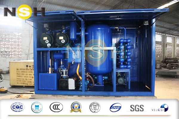 Manutenção dielétrica do poder da regeneração da desgaseificação da desidratação do purificador de óleo do transformador