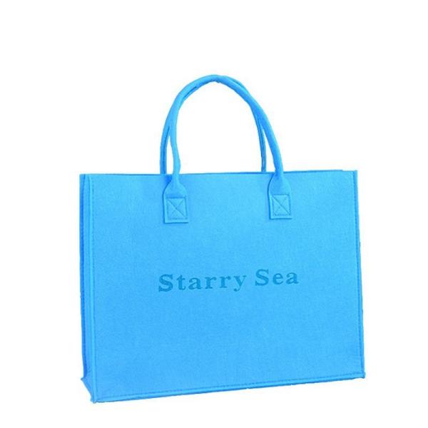 Felt Material Lightweight Shoulder Bags For Ladies Wholesale Half Moon Bag Manufacturer Female Clutch Women'S Shoulder Bags Custom Handbags Ladies Felt Tote Bag With Zipper
