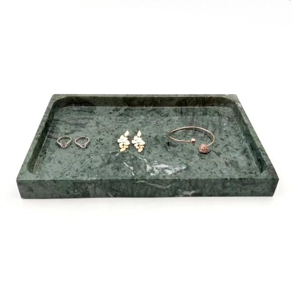 Conjunto de baño de piedra verde Pradas Verde Sostenible con tamaño personalizado