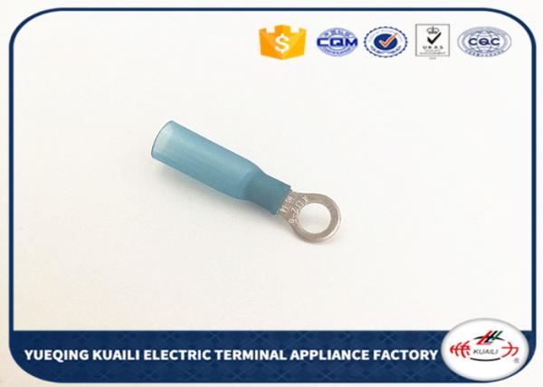 Blue Waterproof  Heat Shrink Connectors Ring Terminals HR2.5-5