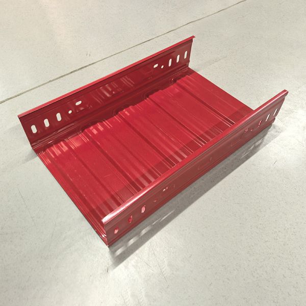 Galvanized Molded Cable Tray UL94 V-0 Fire Resistance Accessories Covers Included