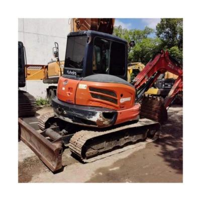 48.3KW Kubota Oficial 5ton KX165 Excavadora do Japão com 0,24m3 Capacidade de Balde