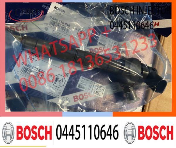 Injetor diesel genuíno original 03L130277Q 0445110646 injetor comum do trilho 0445110647 03L130277J para o injetor de Bosch