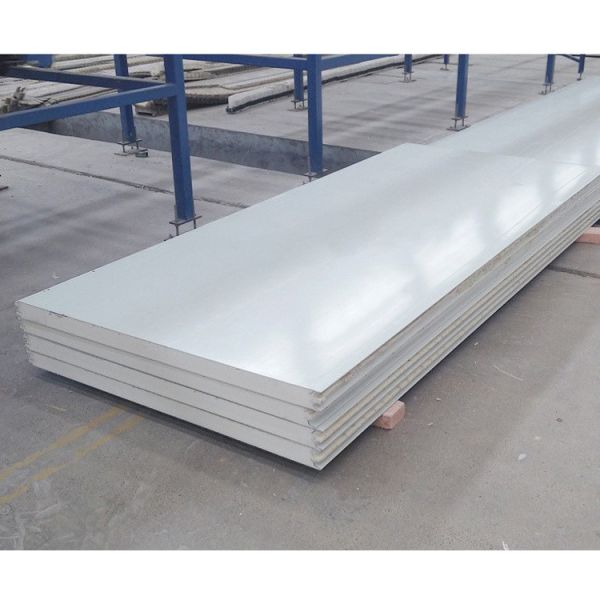 Pir Rigid Foam Color Steel Metal PU Sandwich Panel For Thermal Insulation