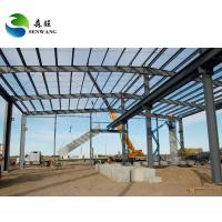 Prefabricated Steel Structure Warehouse Galvanized / Painted Steel Farm Building