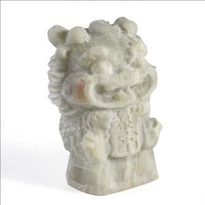 Exquisitas figuras personalizadas de esculturas de leones de mármol - Decoracion