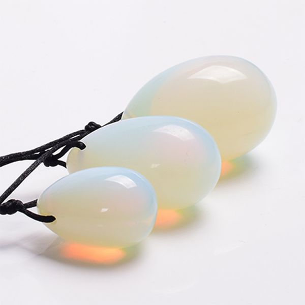 Jade Eggs for Women Size One Set Rose Quartz Green Purple White Nephrite Xiuyan Jade