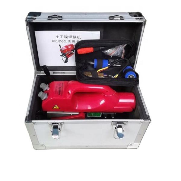 220V PE PVC EVA Geomembrane сварочная машина толщиной 1 мм