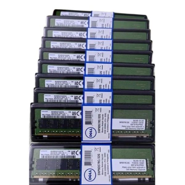 Dell Server Memory DDR5 16GB 32gb 64G 5600mhz Ecc ram DDR5 4800mhz Ecc ram Memory for R360 T360