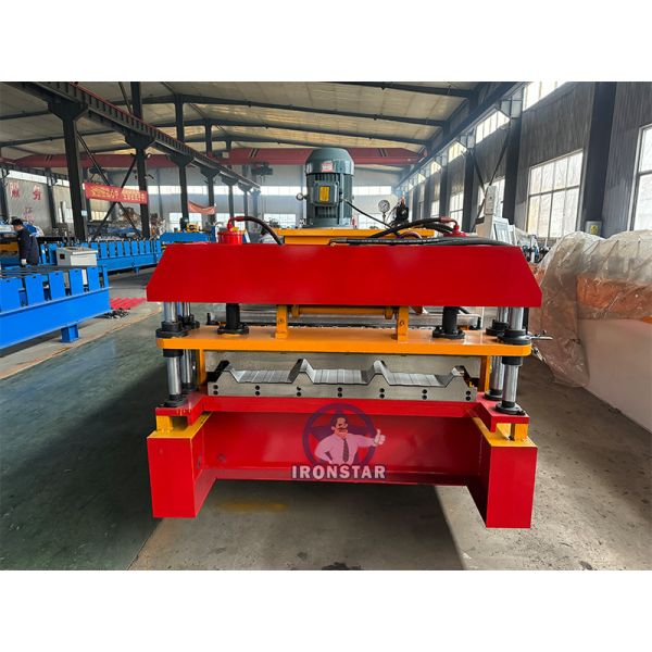 “Peru Hot Sale Tr4 Trapezoidal Roof Sheet Roll Forming Machine Galvanized Steel Roof Panel Forming Machine Tr4 Trapezoidal Roofing Sheet Roll Forming Machine Metal Roof Panel Cold Roll Former Roof ”
