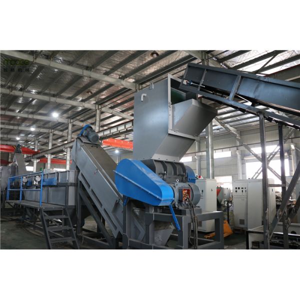 Машина для переработки пластмассовых пленок 3000 кг/ч Сельскохозяйственная линия для стирки LDPE